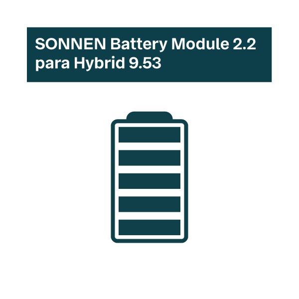 SONNEN Battery Module 2.2 para Hybrid 9.53 - Sonnen