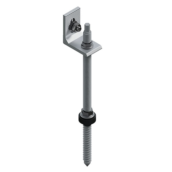 SUNFER S01-250-L-A Tornillo con fijacion L anodizado para madera/hormigón (20PCS) - Sunfer