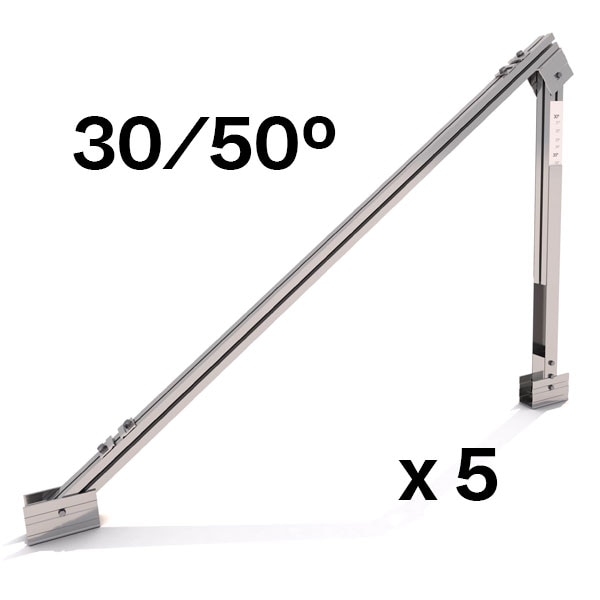 SUNFER TR14.1V 30/50 Triángulo abierto regulable. Vertical (5 PCS) - Sunfer